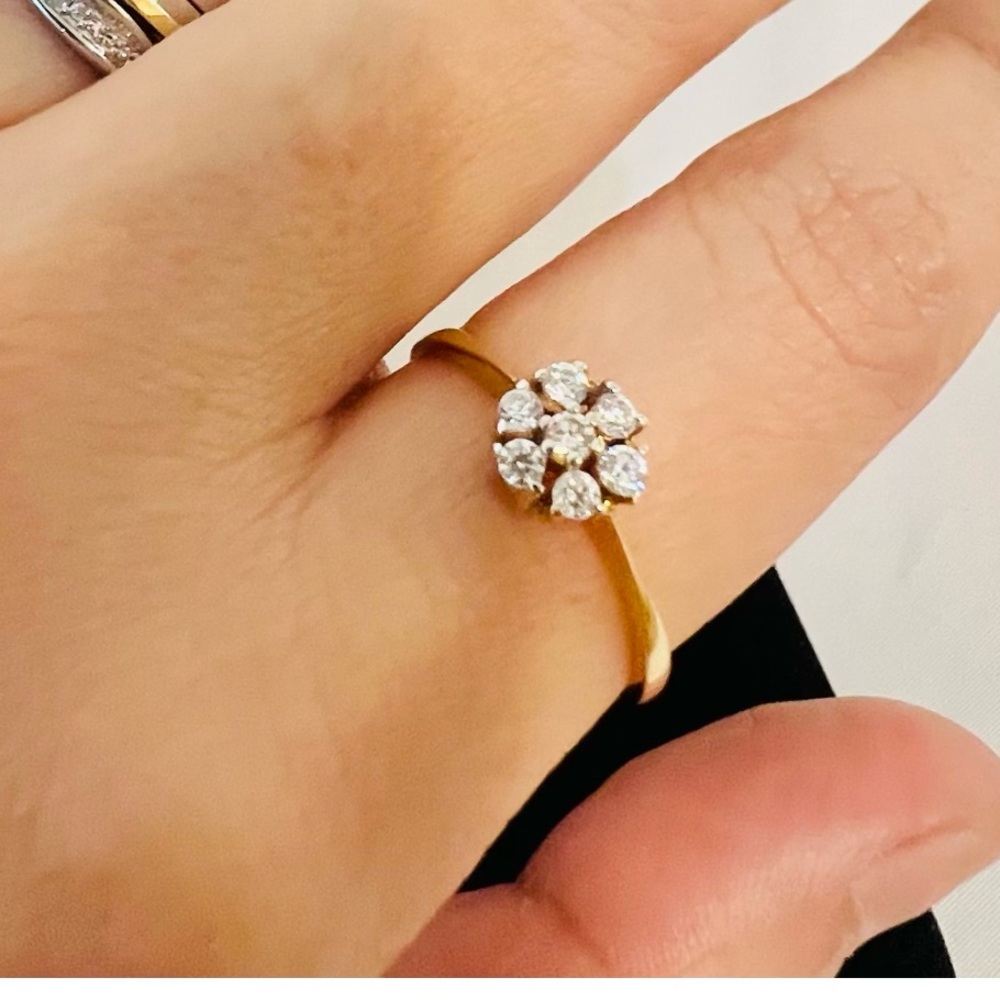 18K Solid Saudi Gold (Ring) NOT PLATED